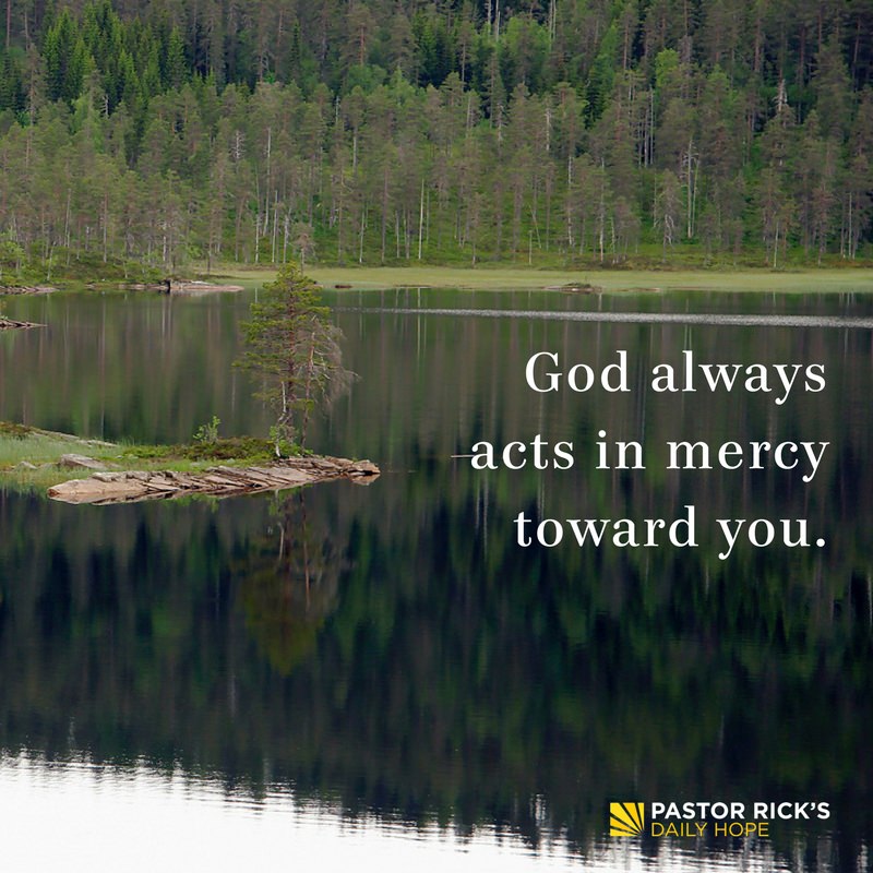 Devotional image from Rick Warren