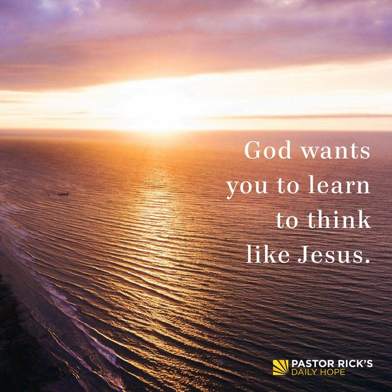 Devotional image from Rick Warren