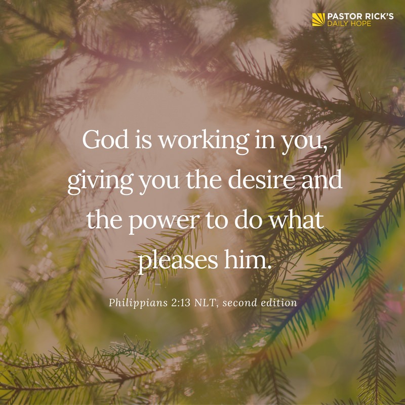 God’s Spirit Is Working in You