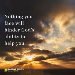 Devotional image from Rick Warren